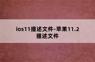 ios11描述文件-苹果11.2描述文件